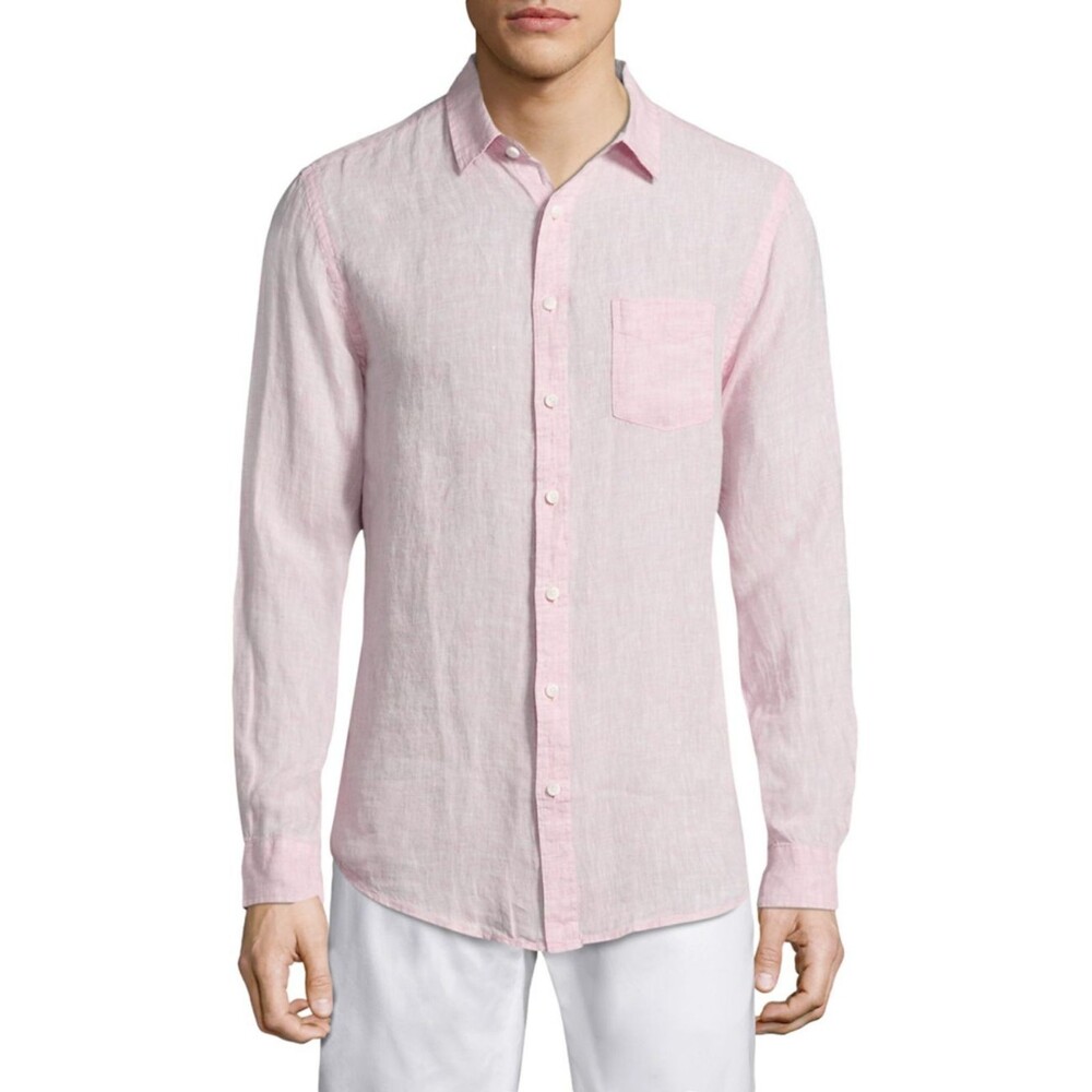 Onia Abe Linen Long Sleeve Shirt